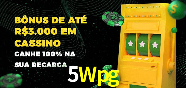5Wpg melhor bônus de depósito